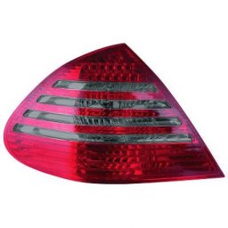 Set fari fanali posteriori MERCEDES Classe E W211 2002-2006 LED berlina rosso fumè TUNING