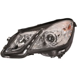 Faro fanale proiettore anteriore destro MERCEDES Classe E W212 2009-2013 HELLA H7+H7 con motorino regolazione elettrica