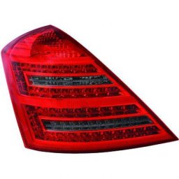 Set fari fanali posteriori TUNING MERCEDES Classe S W221 2005-2012 LED rosso nero