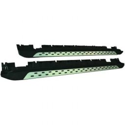Set coppia predellini pedane laterali TUNING per MERCEDES GLK serie X204 2008-2014