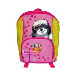 Zainetto Asilo Cuccioli Cerca Amici