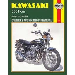 Kawasaki 650 Four Owner's Workshop Manual