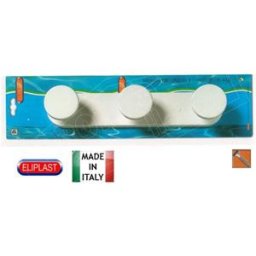 PORTA ABITI A 3 POSTI + GANCIO