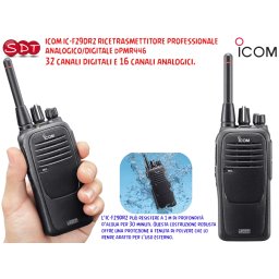 ICOM IC-F29DR2 RICETRASMETTITORE PROFESSIONALE PORTATILE ANALOGICO/DIGITALE dPMR446