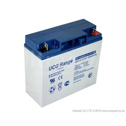 Batteria al Piombo GEL Professionale UCG20-12 Ultracell UK 12V DC 20.0AH 20AH