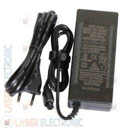 Caricabatteria 42V 36V 37V per Scooter Smart Balance Monopattino HoverBoard Spinotto DC 3 Pin