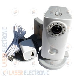 Telecamera Wireless IP Wifi HD 720P SD Card IR Led 8MT P2P QR Code