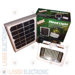 Faretto Solare a Led 6.0W Professionale Bianco Pannello 3.0W 6VDC
