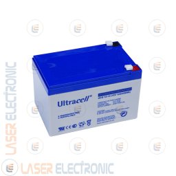 Batteria al GEL Professionale UCG12-12 Ultracell UK 12V DC 12.0AH 12AH