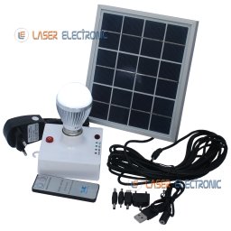Kit Energia Solare con Centralina Lampada Led e Pannello Solare