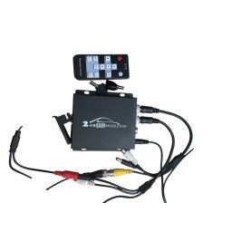 Mini DVR Professionale 2CH Canali Motion Detection REC SD Card