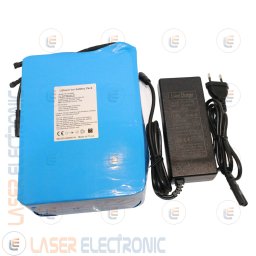 Batteria a Litio per Bici Elettrica Scooter 36V DC 15AH max Discarge 2C 30AH