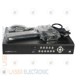 DVR 8 Canali H.264 SecTec ST-DVR8708H VGA HDMI Cloud Lan