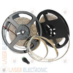 Striscia Bianco Naturale 4500K LED SMD5630 Stagna IP65 10MT Metri Altissima Luminosità 100W