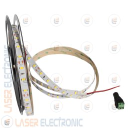 Striscia Bianco Naturale 4500K LED SMD5630 da Interno 10MT Metri Altissima Luminosità 100W