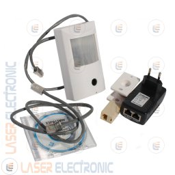Mini Telecamera IP Wireless Wifi Nascosta PIR Allarme IR Led 940nm PoE