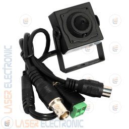 Mini Micro Telecamera PinHole CCD-MA90A Sony 700TVL Ex-View 0.005lux 90°