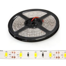 Striscia Bianco Naturale LED SMD5630 da Interno 5MT Altissima Luminosità 50W