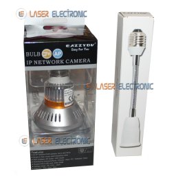 Telecamera IP WiFi Nascosta in Lampadina E27 Visione Notturna Iphone Android