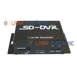 MINI DVR SD CARD MOTION DETECTION 12V 1CH VIDEO 1CH AUDIO
