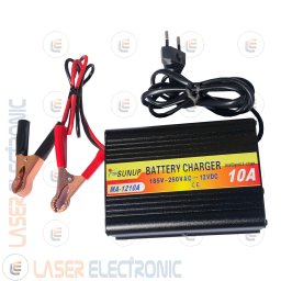 CARICABATTERIE CARICA BATTERIA INTELLIGENT 3 STAGE 12V 10AH