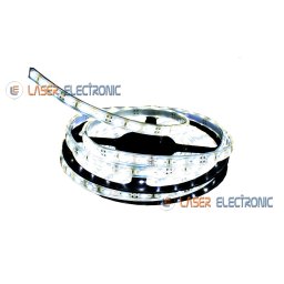 Striscia LED 5MT Subacquea Tubo Silicone IP68 Bianco Freddo 6500K con Alimentatore 12V 2AH