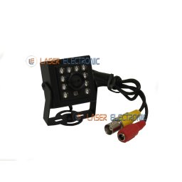 MINI MICRO TELECAMERA PINHOLE CCD SONY 700TVL LED INFRAROSSI INVISIBILI 940nm