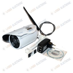 Telecamera IP Wireless 2.0 Megapixel da esterno Full HD 1920x1080 IR Led 50MT