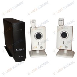 Kit VideoSorveglianza NVR 4CH + 2 Telecamere IP Wifi Visione Notturna