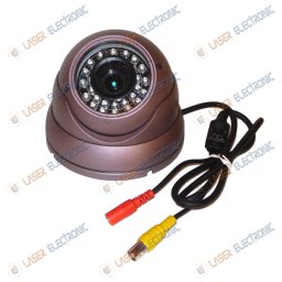 Telecamera Dome CCD Sony Effio 700TVL Lente 2.8-12mm