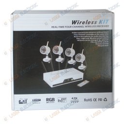 Kit Trasmissione 2.4Ghz con 4 Trasmettitori Wireless