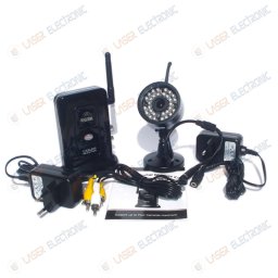 Telecamera Wireless Codificata Digitale con Ricevitore 4 Canali