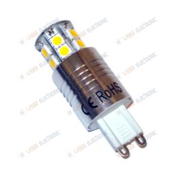 Lampadina e LED attacco G9 15xSMD5050 3watt 230lm