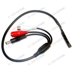 Microfono Esterno RCA con Alimentazione da Telecamera