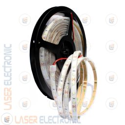 Striscia Bianco Freddo 6500K LED SMD2835 Stagna da Immersione IP68 5MT Alta Luminosità 25W