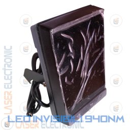 Illuminatore Infrarossi a Led Invisibili 12 Array LED 940nm S-SG12-60-C-IR-9 Visione Notturna 30MT