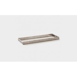 8 x 19 x 3.5 cm. Stampo Rettangolare Microforato per Crostata. Decora.