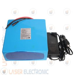 Batteria a Litio per Bici Elettrica Scooter 36V DC 30AH max Discarge 40A + Charger 42V