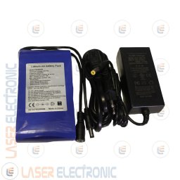 Batteria a Litio 24V DC 2000mA 2.0AH max Discarge 6A 56Wh + Charger 29.4V 1.0Ah