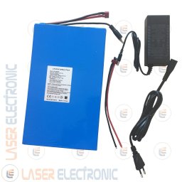 Batteria a Litio LiFePo4 12V 60AH 60000mA + Charger 14.4V 6.0AH