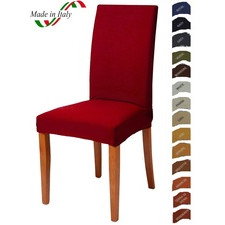 Coprisedia Copri Sedia Vestisedia copertura seggiola elasticizzato tinta unita