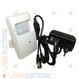 Telecamera Analogica CCD Sony 700VTL nascosta in sensore PIR Led Infrarossi