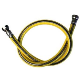 TUBO GAS IN ACCIAIO INOX RIVESTITO CM.100