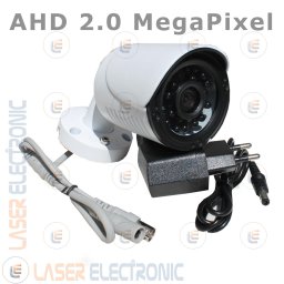 Telecamera Digitale AHD 2.0MP Full HD 1080P Lente 3.6mm Visione Notturna 20MT