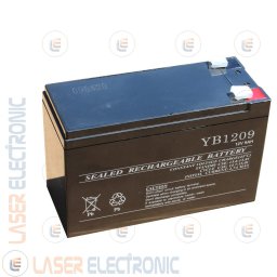 Batteria al Piombo YB1209 YaboCell 12V DC 9.0AH 9Ah