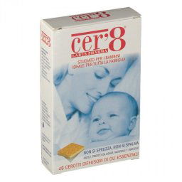 Cer'8 Olii Essenziali Naturali Anti Zanzare 48 cerotti