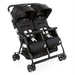 > Passeggino Gemellare Chicco Ohlalà Twin Black Night