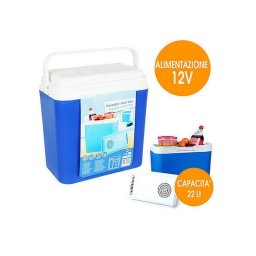 Frigo portatile 22 litri per spiaggia campeggio con alimentazione accendisigari