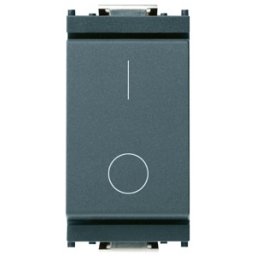 vimar idea interrutore bipolare grigio 16ax or16016