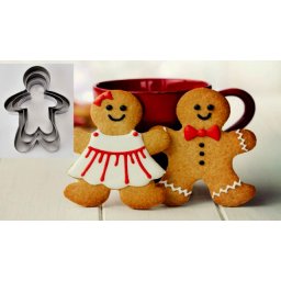 Gingerbread. Omino Pan di Zenzero. 3 Tagliapasta acciaio inox